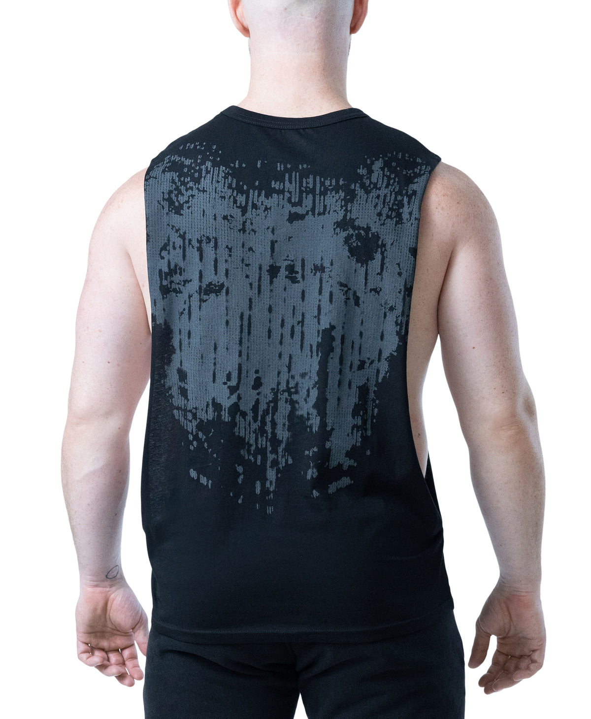 NASTY PIG CHAOS SHREDDER TANK TOP - BLACK