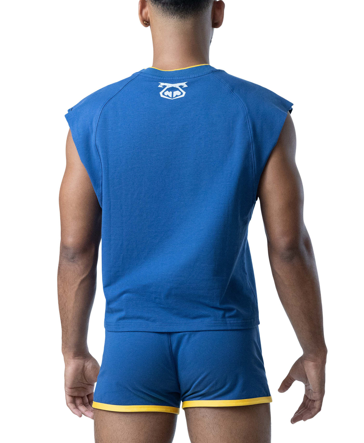 NASTY PIG DEADLIFT SLEEVELESS SHIRT - CADET BLUE