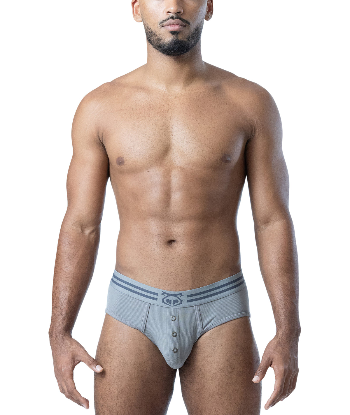 NASTY PIG THERMO CLASSIC BRIEF - SHARK GREY/FOSSIL GREY