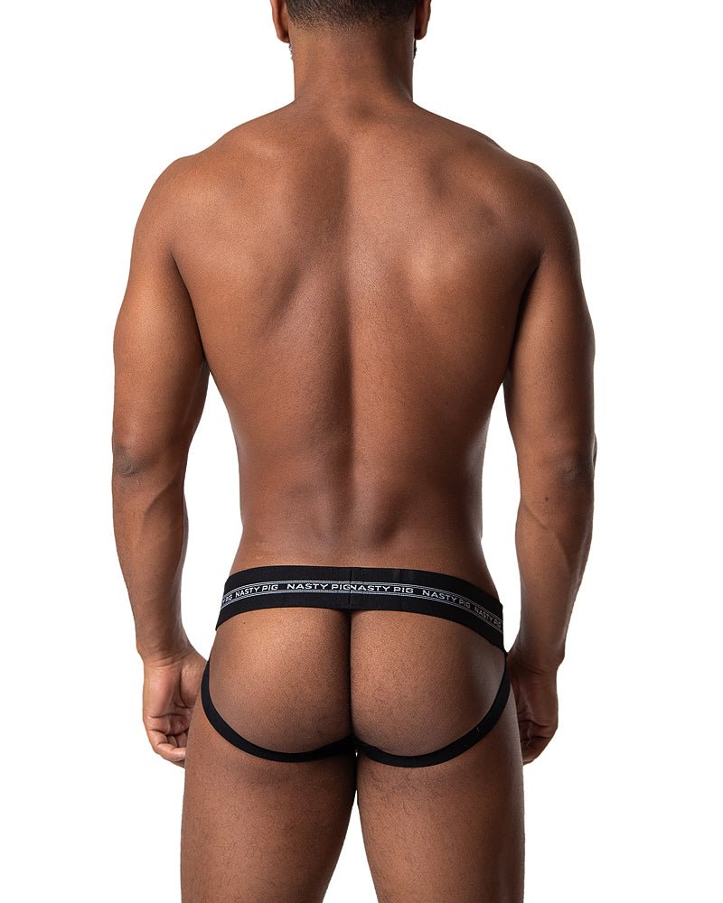 NASTY PIG CORE JOCK STRAP - BLACK/GREY