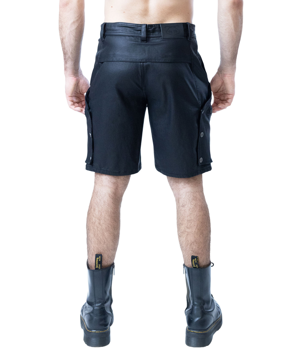 NASTY PIG CHAOS RUGBY SHORT - BLACK