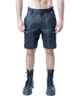 NASTY PIG CHAOS RUGBY SHORT - BLACK