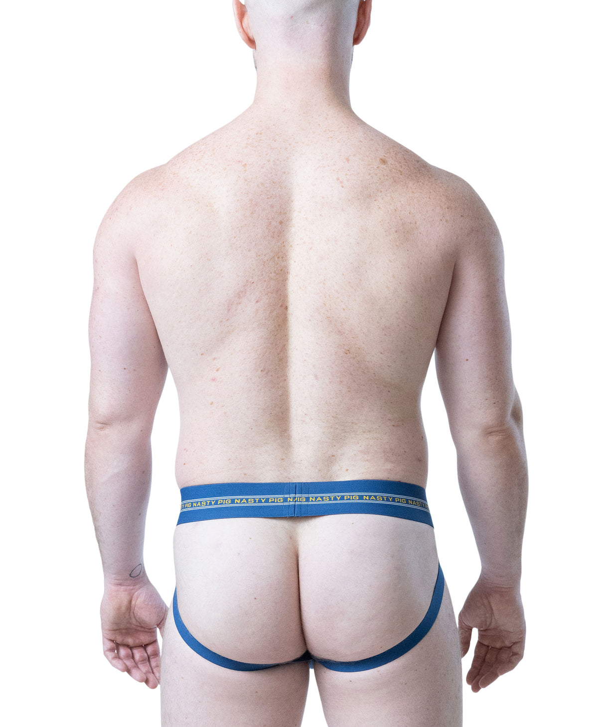 NASTY PIG CORE JOCK STRAP 3.0 - CADET BLUE/GOLDENROD/WHITE