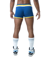 NASTY PIG DEADLIFT TRUNK SHORT - GOLDENROD/CADET BLUE/WHITE