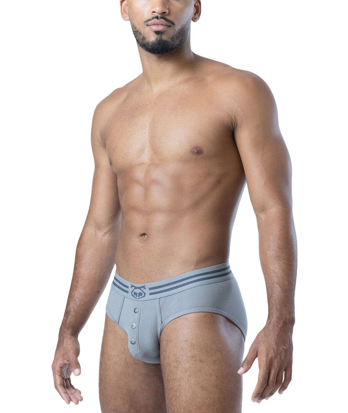 NASTY PIG THERMO CLASSIC BRIEF - SHARK GREY/FOSSIL GREY