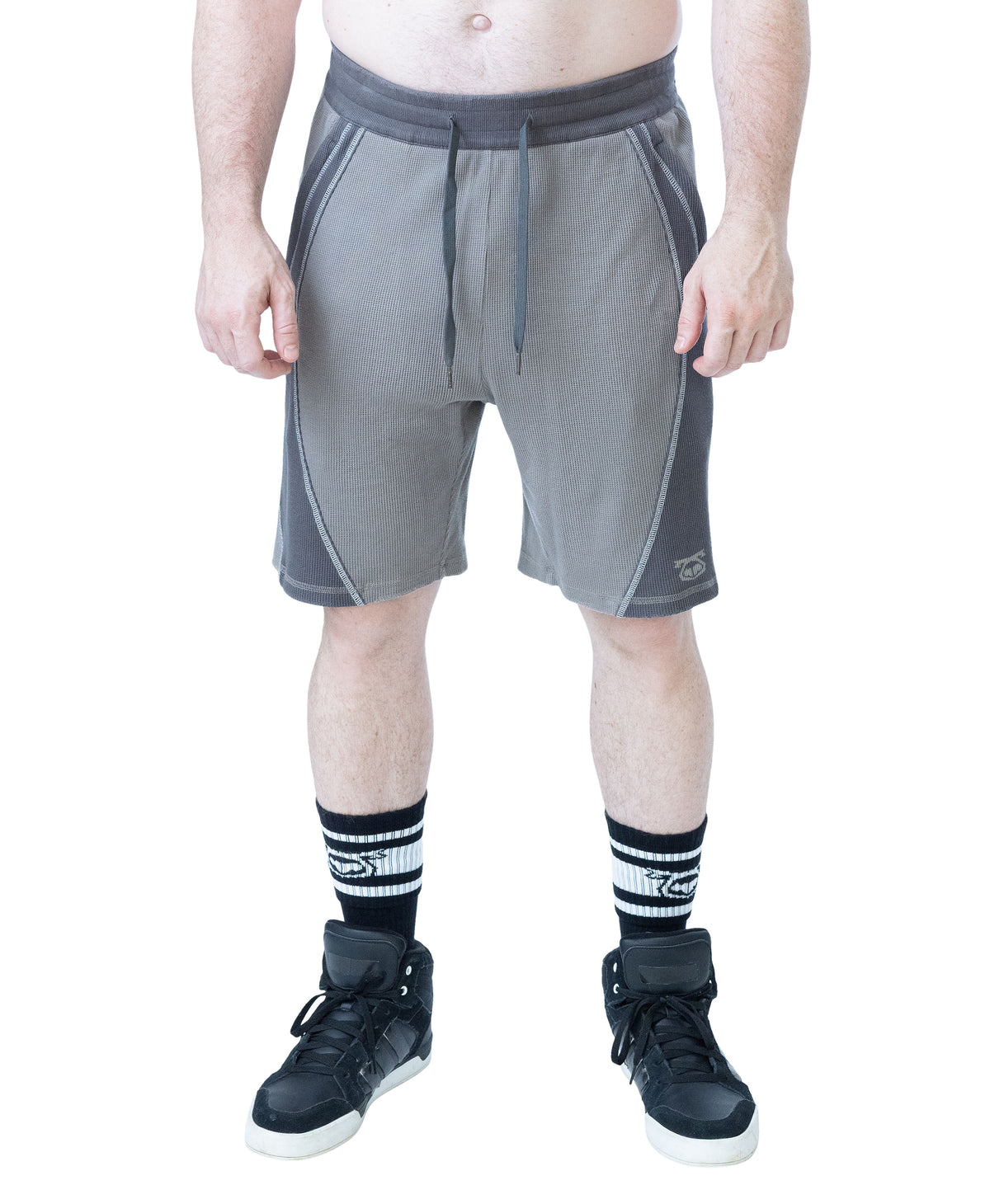 NASTY PIG THERMO CLASSIC SHORT - SHARK GREY/FOSSIL GREY