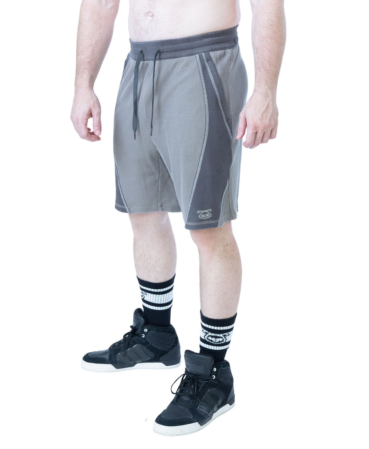 NASTY PIG THERMO CLASSIC SHORT - SHARK GREY/FOSSIL GREY
