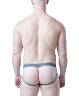 NASTY PIG THERMO JOCK STRAP - SHARK GREY/FOSSIL GREY