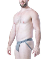 NASTY PIG THERMO JOCK STRAP - SHARK GREY/FOSSIL GREY