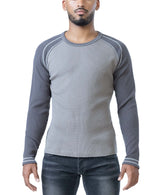 NASTY PIG THERMO LONG SLEEVE - SHARK GREY/FOSSIL GREY