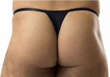 NASTY PIG ADONIS THONG - BLACK/BLACK - XL