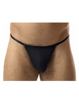 NASTY PIG ADONIS THONG - BLACK/BLACK - XXL
