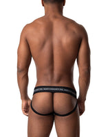 NASTY PIG CORE JOCK STRAP - BLACK/GREY