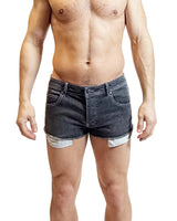 NASTY PIG DUKE SHORTS - DISTRESSED GREY - 32