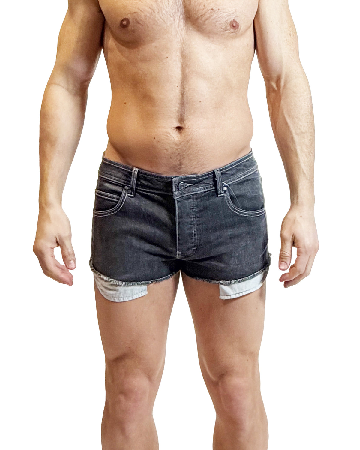 NASTY PIG DUKE SHORTS - DISTRESSED GREY - 30