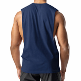 NASTY PIG BRANDMARK SHREDDER TANK TOP 3.0 - CADET BLUE/GOLDENROD/WHITE
