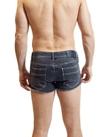 NASTY PIG DUKE SHORTS - DISTRESSED GREY - 32